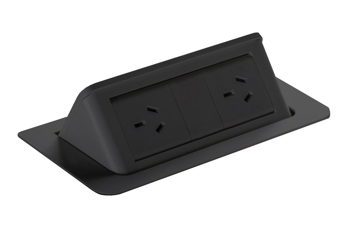 CMS Pop Up Module with 1500mm 3 Pin Lead - Black | High-Quality Electrical Component for DIY Projects & Home Automation Systems
