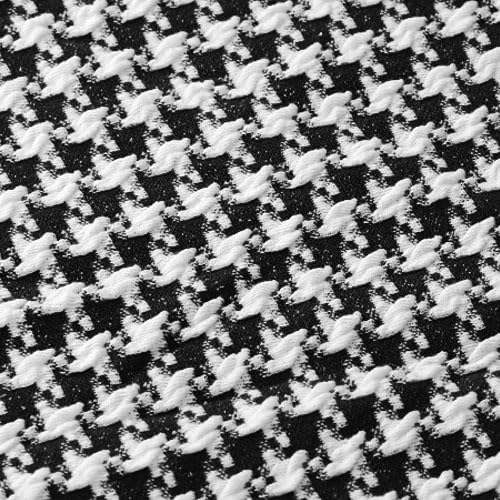 Checked Black