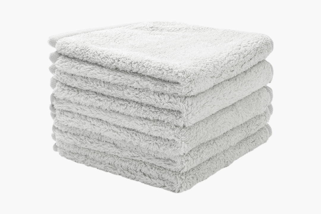 Premium 5-Pack Luxury Face Cloths - Soft Microfiber Makeup Remover & Skincare Towels for Gentle Cleansing, Spa & Travel Essentials