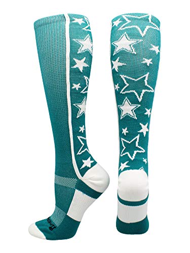 Teal/White