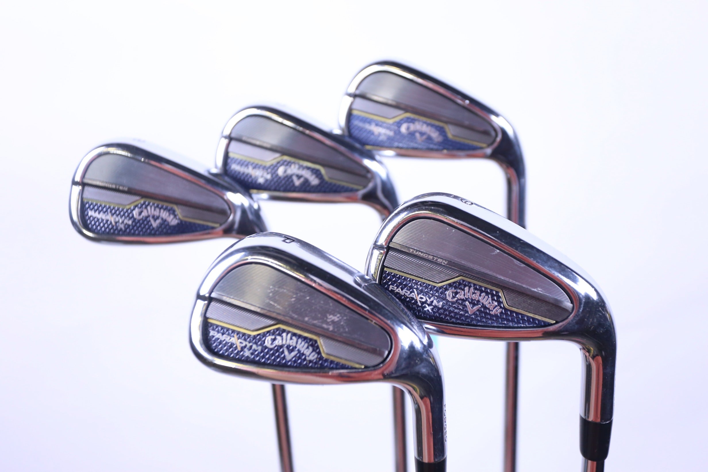 Used Callaway Paradym X Iron Set - Right Handed 6-PW Regular Flex Golf Clubs for Men | Perfect for Driving Range & Course Play