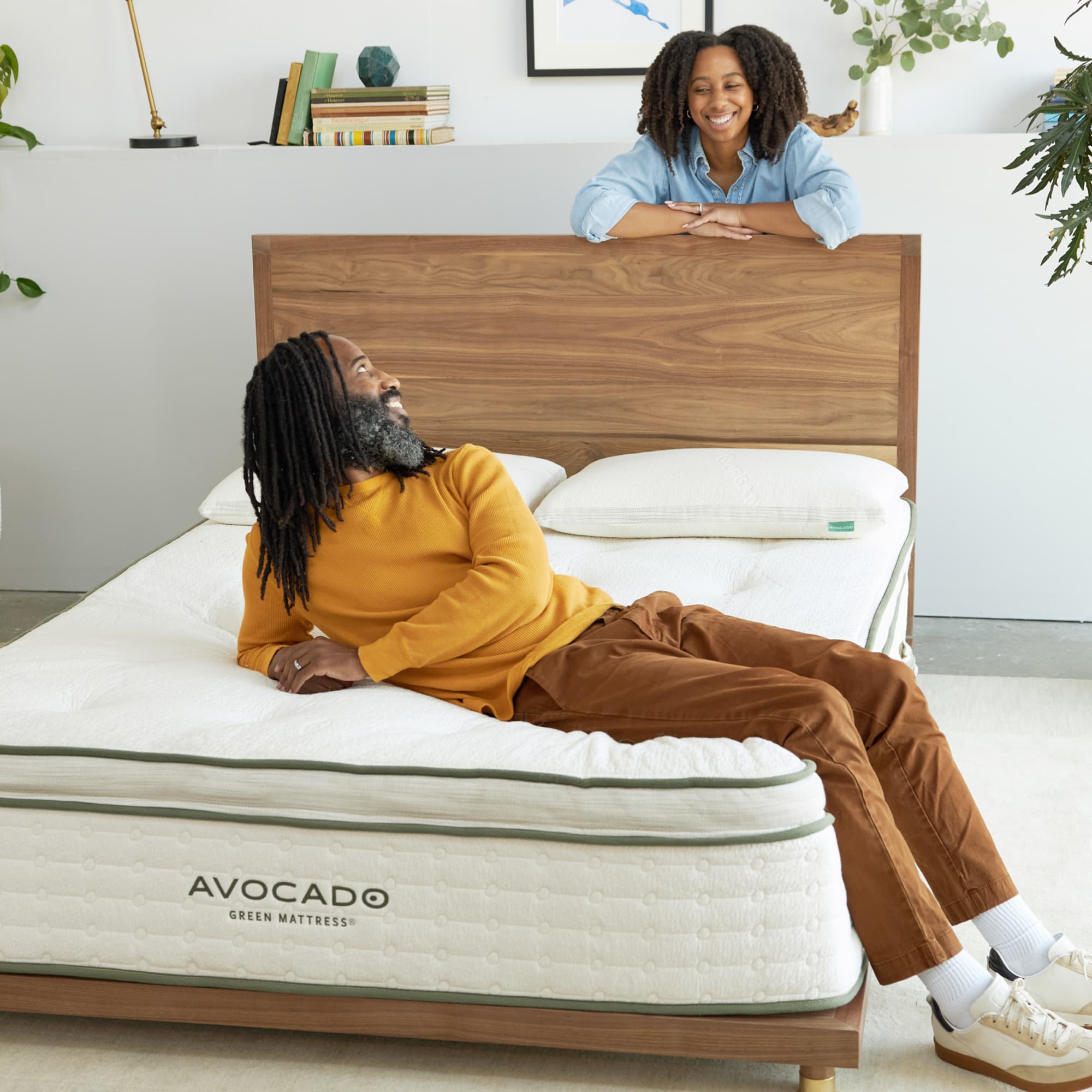 Avocado Green Mattress – Organic, Non-Toxic & Eco-Friendly Queen Size – Perfect for Back Pain Relief & Sustainable Sleep