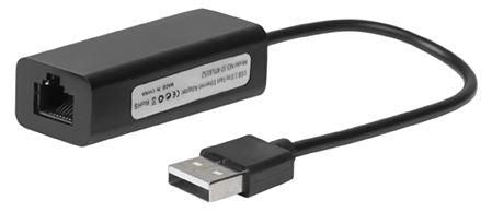 MicroConnect USB 2.0 to Ethernet Adapter Converter - High Speed Wired Network Adapter for Laptop, PC, Mac - Perfect for Home Office, Gaming, and Remote Work