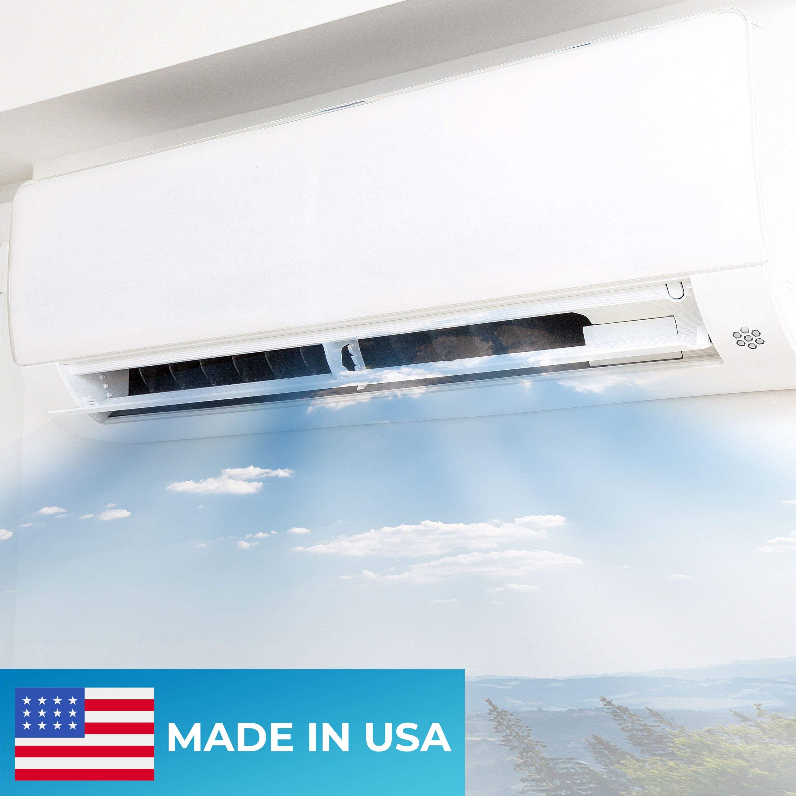 SpiroPure 11x32.5x1 MERV 11 Pleated Air Filters - 6 Pack, Made in USA - Perfect for HVAC Systems, Home Air Purifiers & Commercial Ventilation