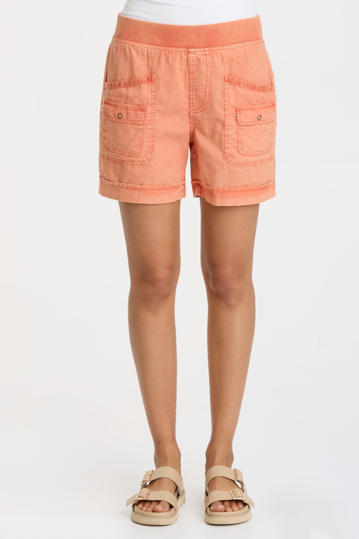 Avie Women's Distressed Shorts - Vintage Wash Denim Shorts for Casual Wear | Perfect for Summer, Beach, and Everyday Outfits
