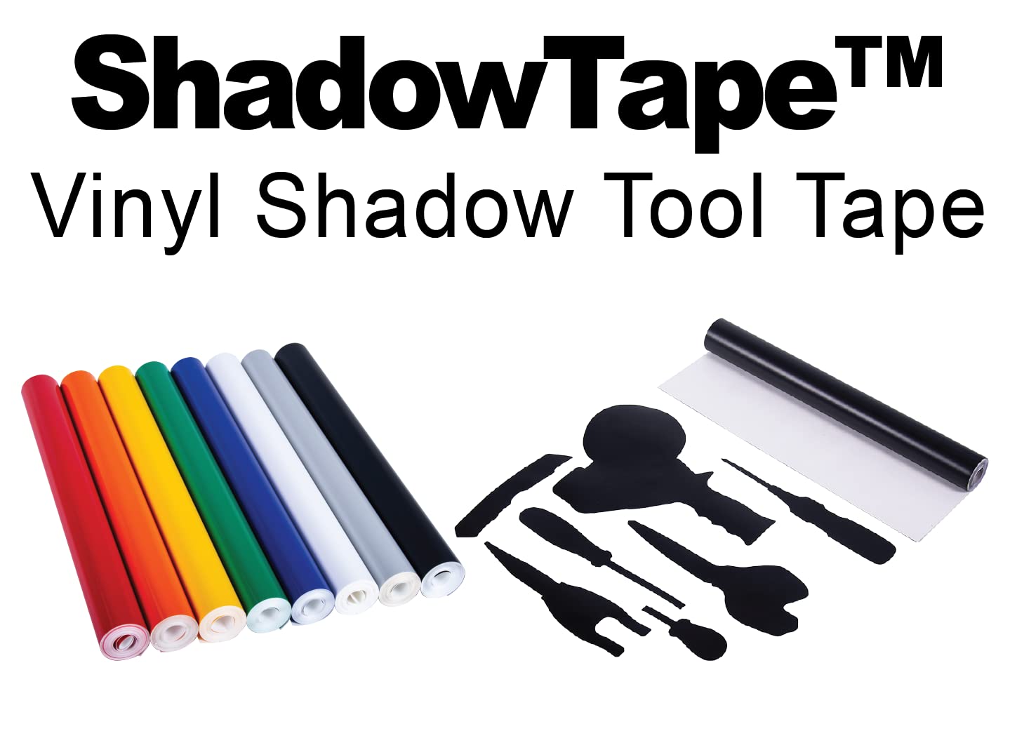 5S Lean Tool Vinyl Shadow Board Tape 15