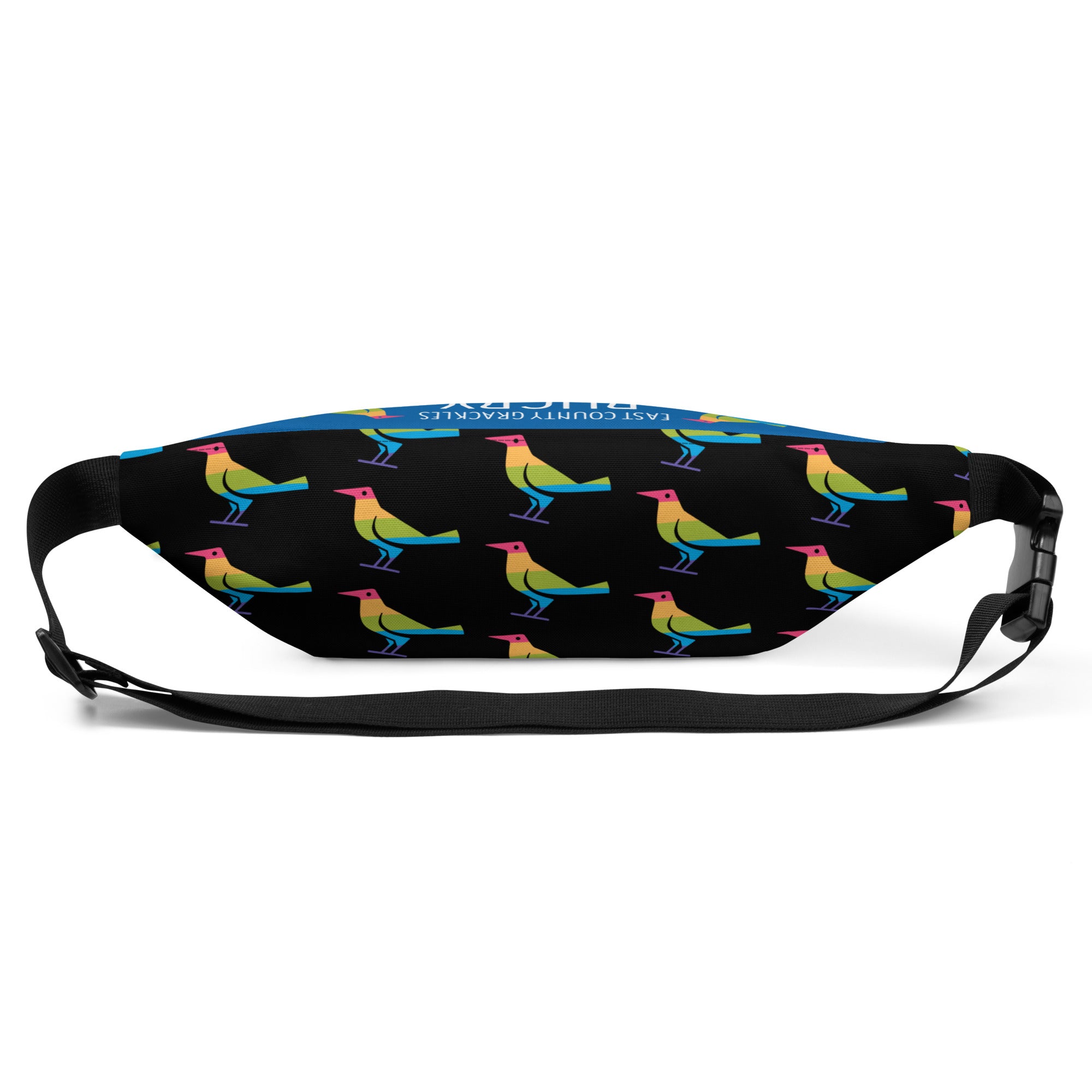 East Co. Grackles Fanny Pack - Waterproof Waist Bag for Men & Women - Hands-Free Crossbody Bum Bag for Hiking, Running, Travel & Outdoor Activities