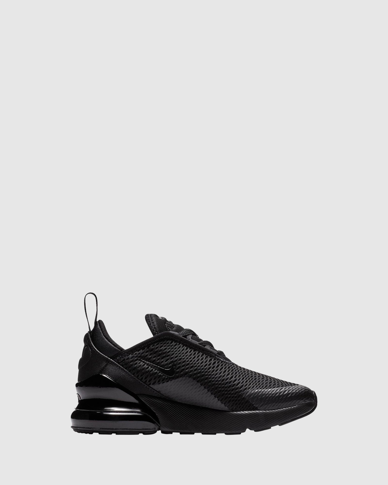 Nike Air Max 270 Pre School Kids' Running Shoes - Black/Black | Comfortable Sneakers for Toddlers & Preschoolers | Perfect for Playtime, School & Daily Activities