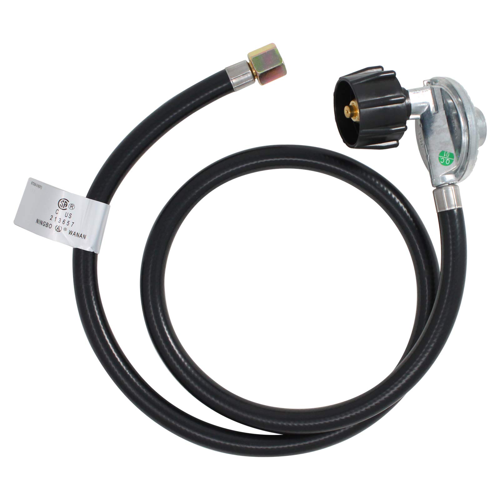 Weber Genesis EP-310 LP (2009) BBQ Gas Grill Propane Regulator Hose Replacement - 41 Inch Compatible with Weber Genesis Series - Perfect for Outdoor Cooking, Backyard Grilling & Camping