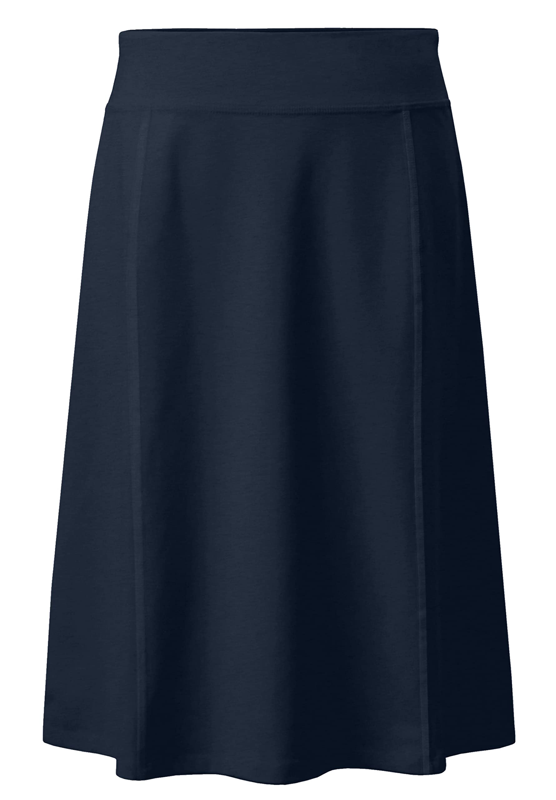 Baby'O Girls' Cotton A-Line Skirt - Knee-Length for Play & School