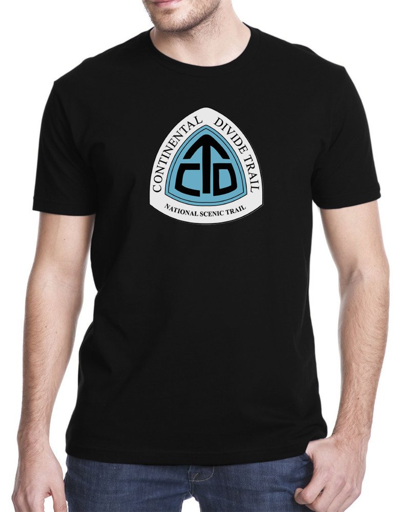 Gbond Apparel Continental Divide Trail Marker T-Shirt - Hiking & Outdoor Adventure Graphic Tee for Men & Women | Perfect for Camping, Backpacking & Nature Enthusiasts