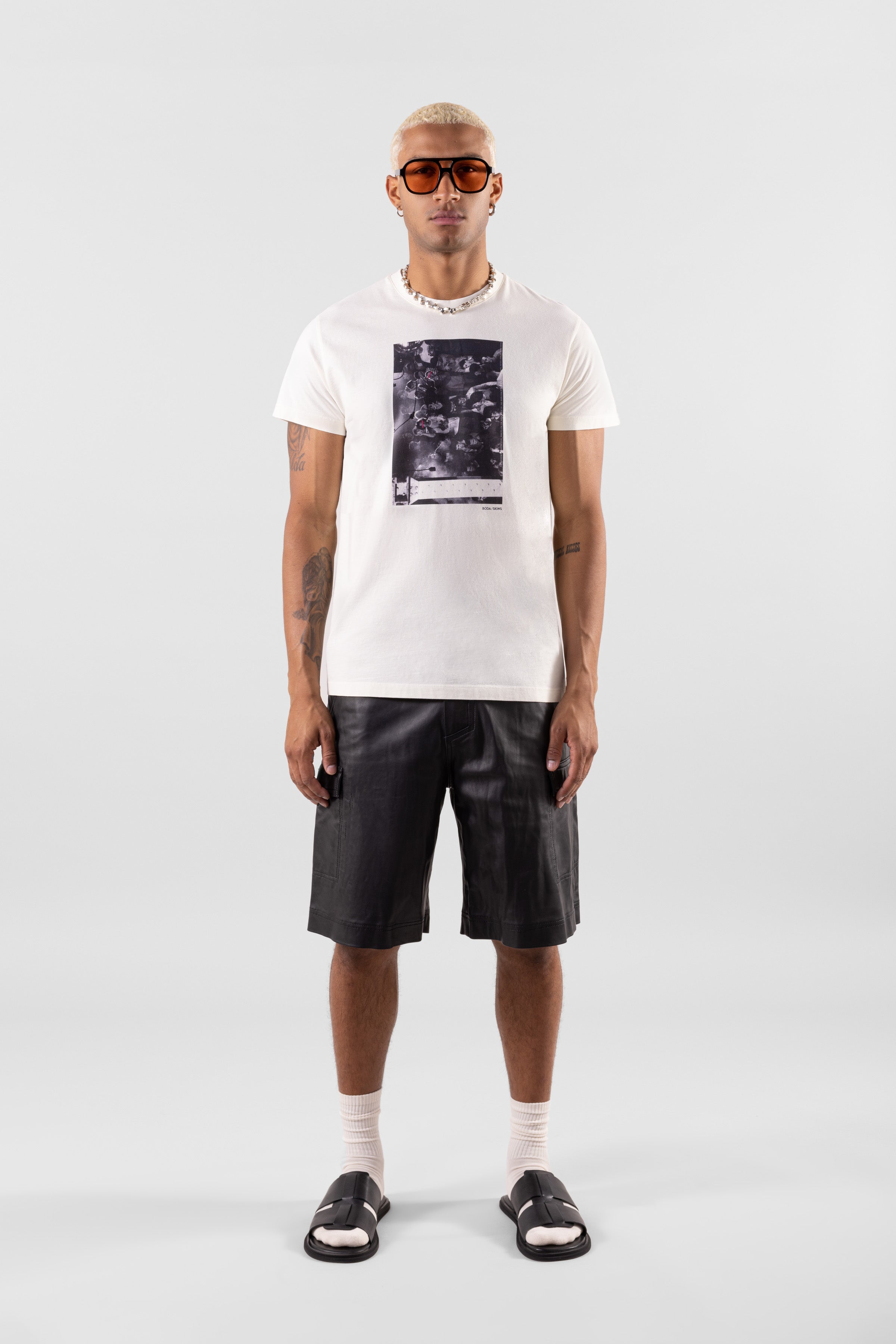 88 Ravers Tee - Dirty Ecru Men's Vintage Graphic T-Shirt | Retro Rave Party Outfit for Concerts & Festivals