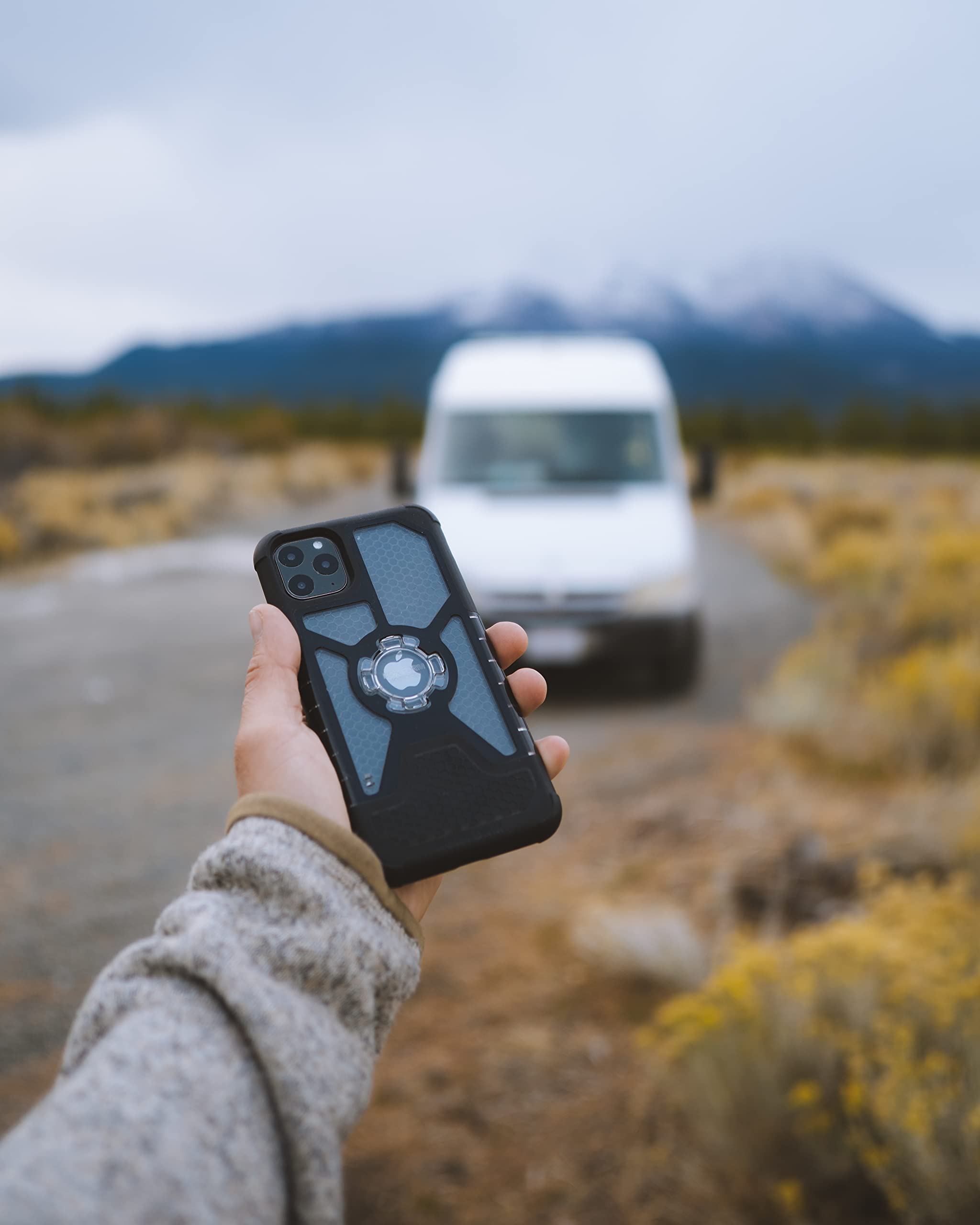 ROKFORM iPhone 11 Pro Case - Slim Crystal Series Clear Magnetic Cover with RokLock Quad Tab Twist Lock, Dual Magnet, Drop Tested Armor - Perfect for Outdoor Adventures and Daily Use
