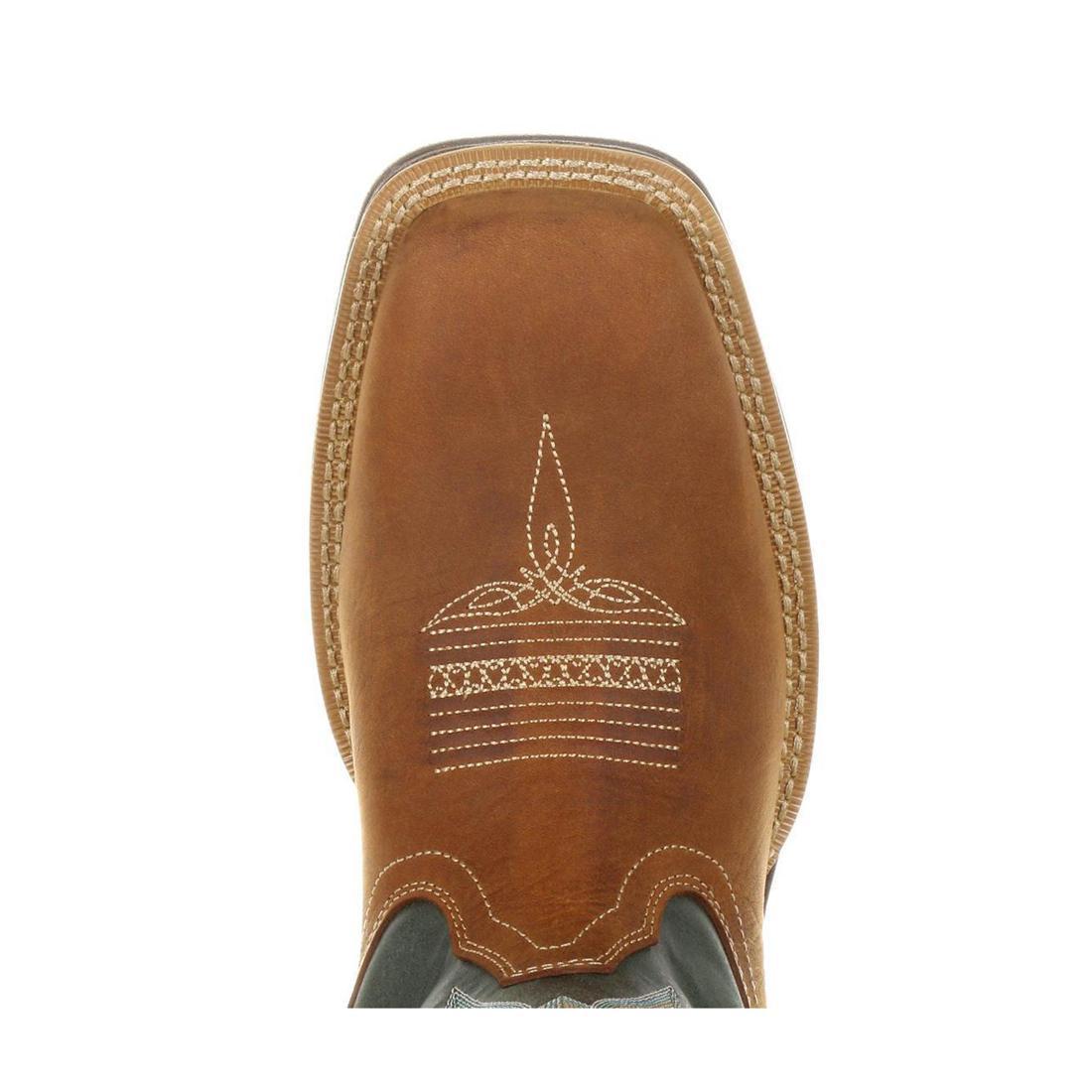 Rebel Pull On Western Boots - Saddlehorn & Clover Design - Comfortable Cowboy Boots for Men & Women | Perfect for Rodeo, Country Dancing & Western Fashion