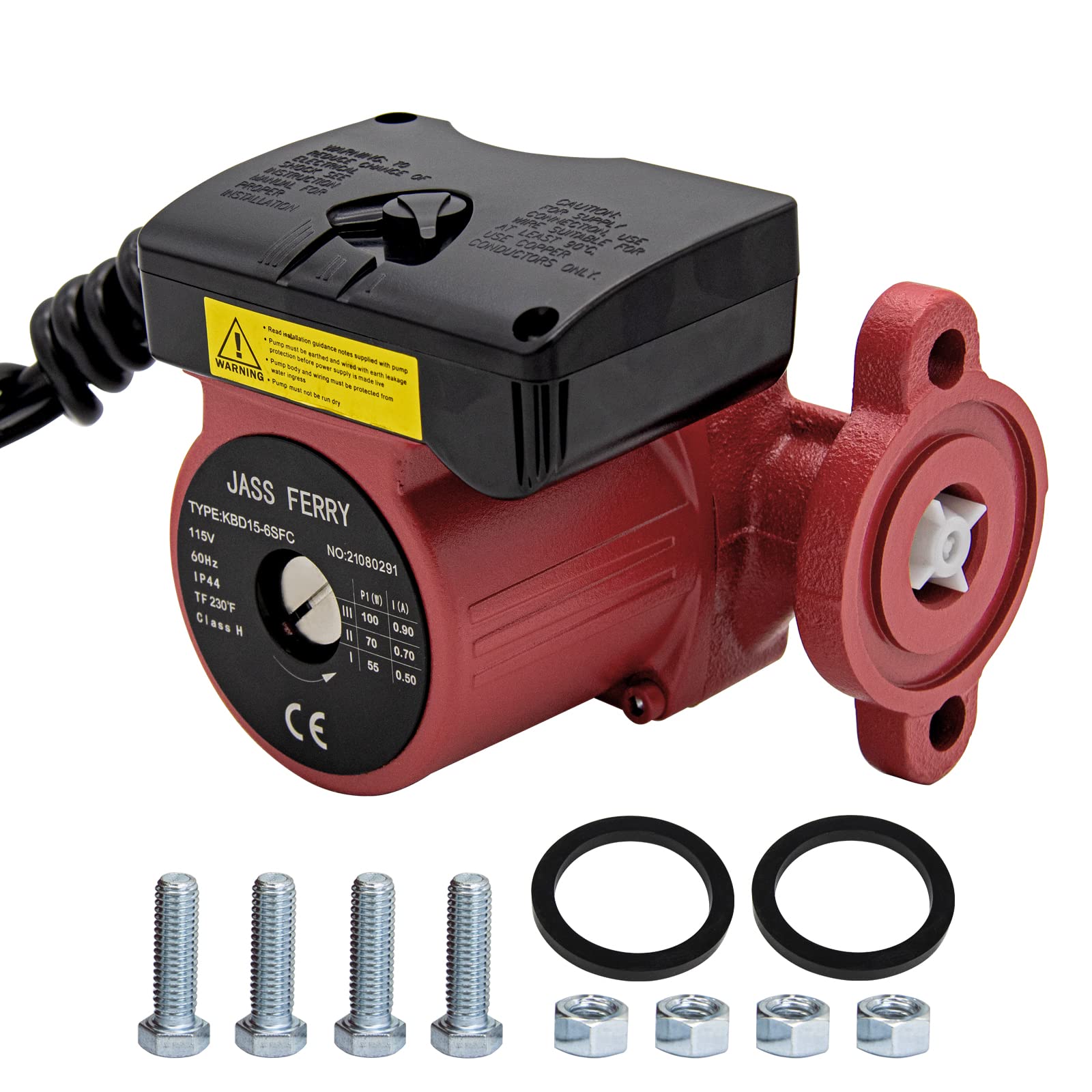 JASSFERRY 115V Hot Water Recirculating Pump System - 1