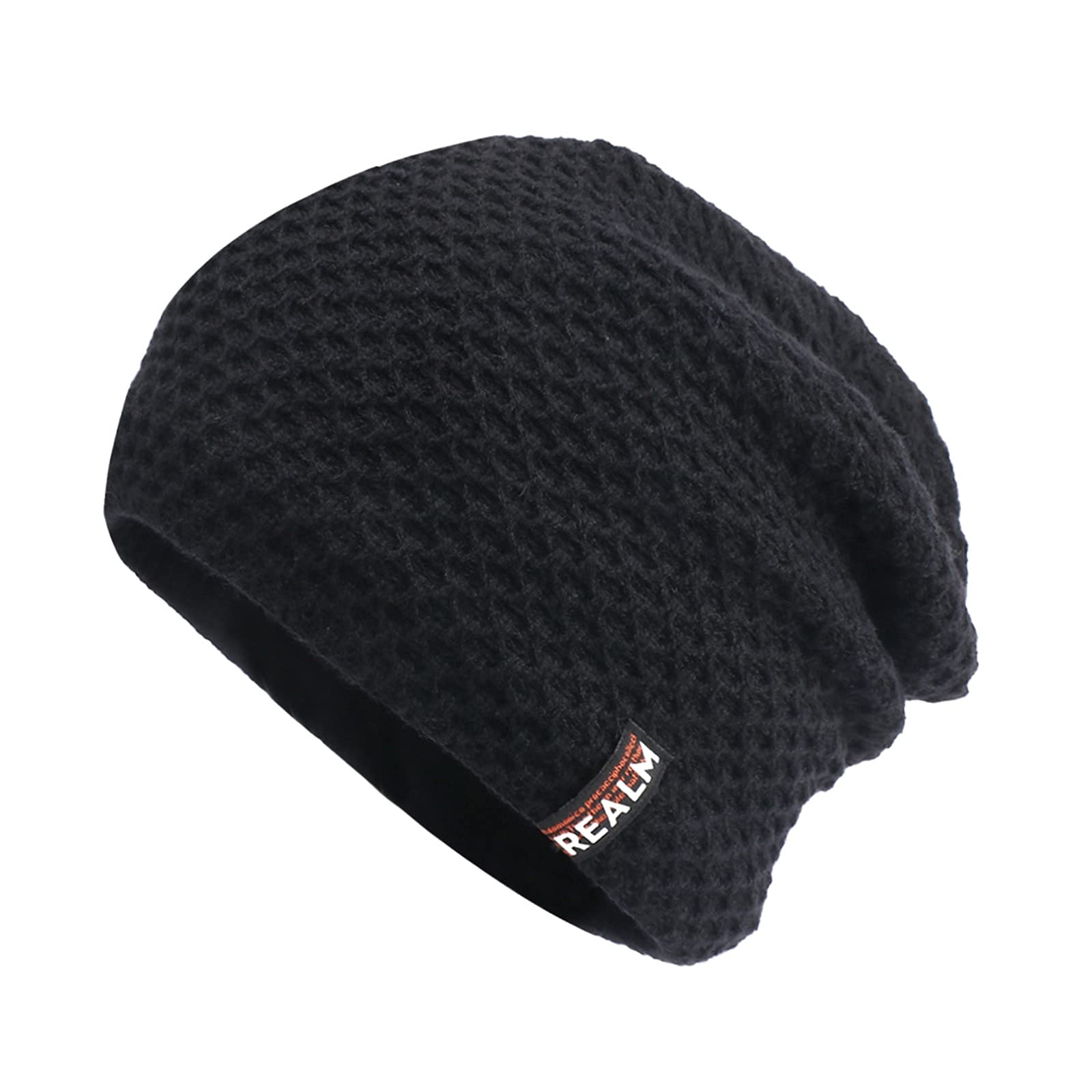 Unisex Winter Beanie Hat - Warm Knit Lined Baseball Cap for Men & Women | Cold Weather Accessory for Outdoor Activities, Skiing & Snowboarding