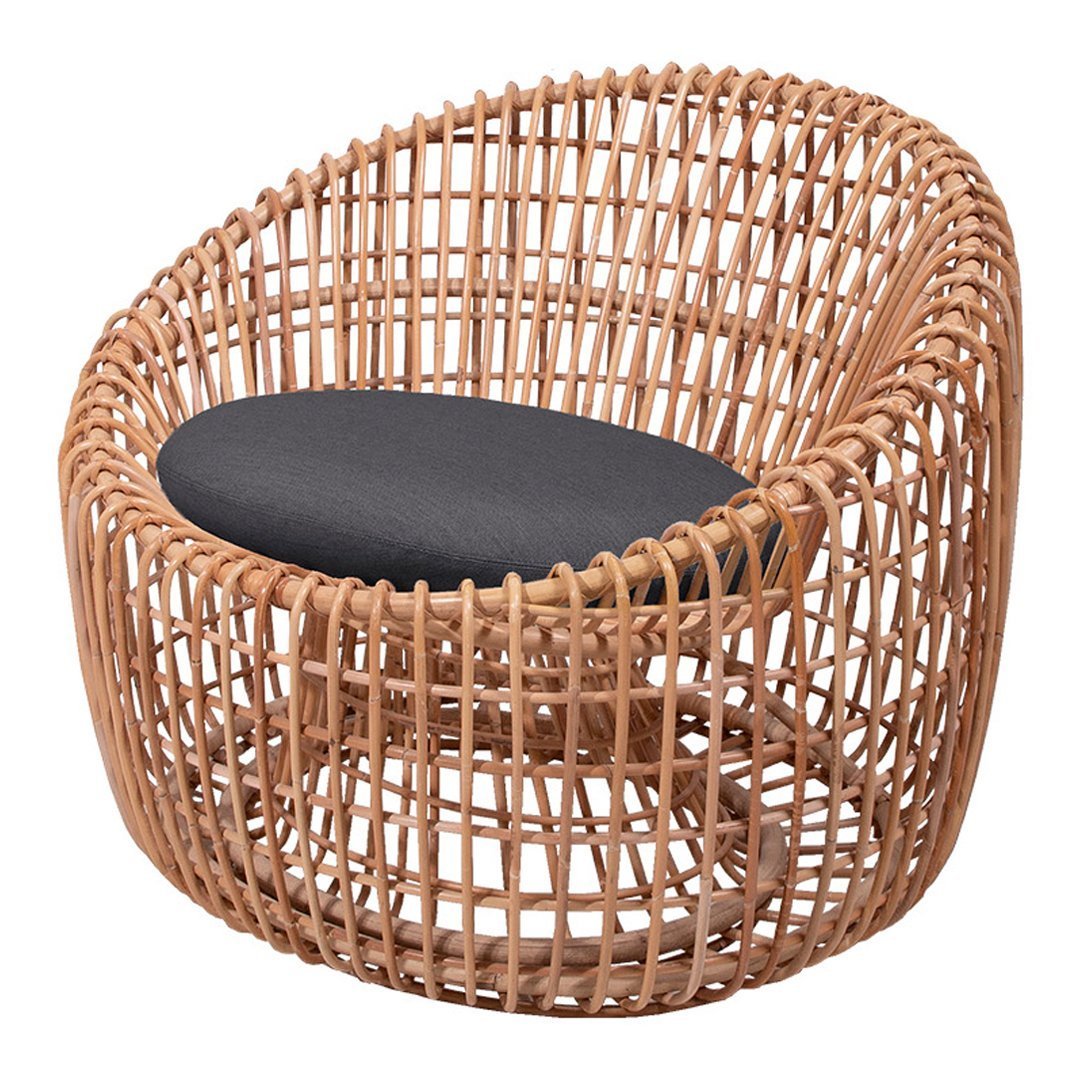 Comfortable Round Chair Cushion for Nest Chair - Soft Indoor Seat Pad for Living Room, Bedroom, or Nursery - Perfect for Relaxing, Reading, and Lounging