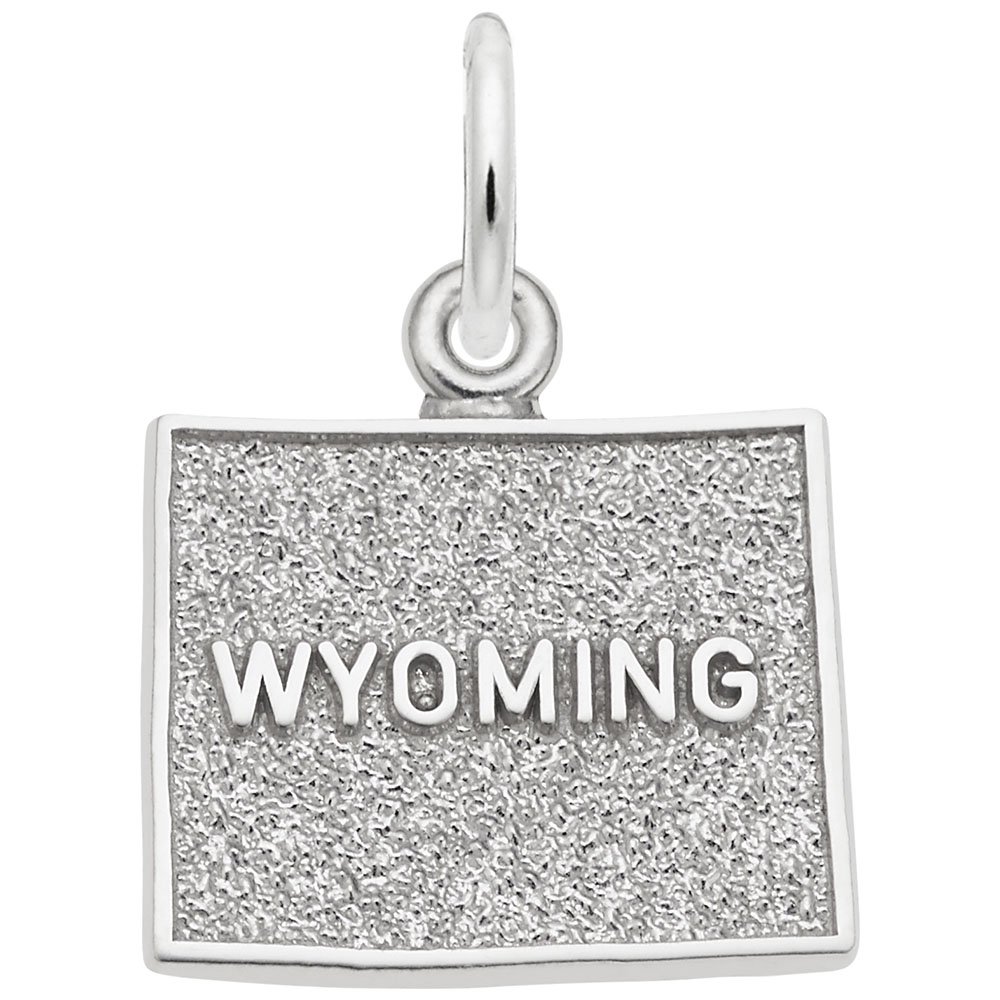 Wyoming Charm - Handmade Charms for Bracelets & Necklaces | Western Jewelry, Cowgirl Accessories, Gift for Her | Perfect for Western Fashion, Boho Style & Everyday Wear