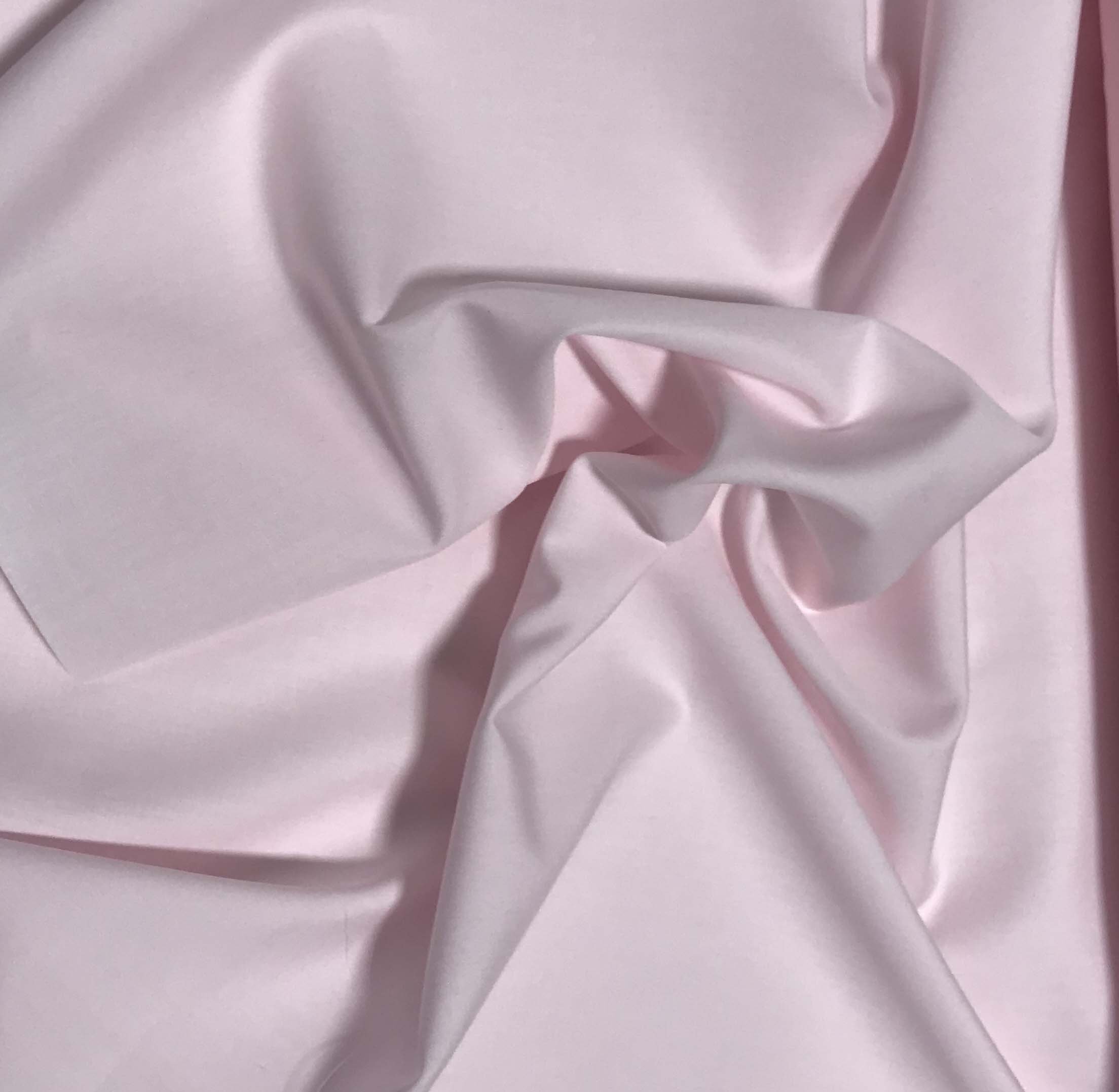 Premium Pima Cotton Broadcloth Fabric - Soft & Durable Pink Cotton Material for Quilting, Dressmaking & DIY Crafts