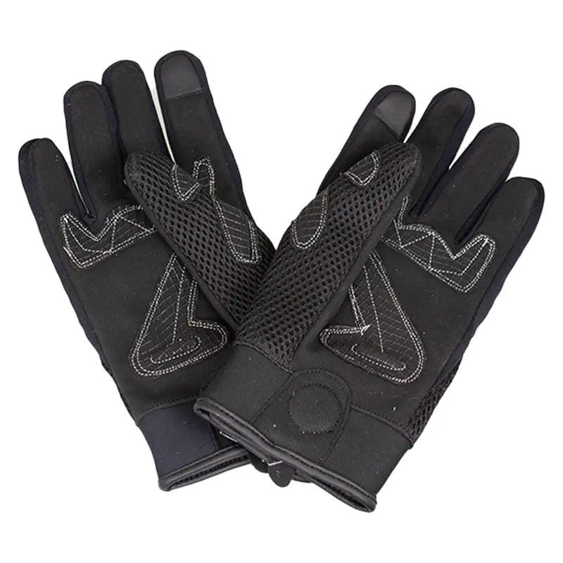 Open Road Men's Armored Tank Gloves - Heavy Duty Motorcycle Riding Gloves for Cruiser & ATV - Perfect for Winter, Work & Outdoor Activities