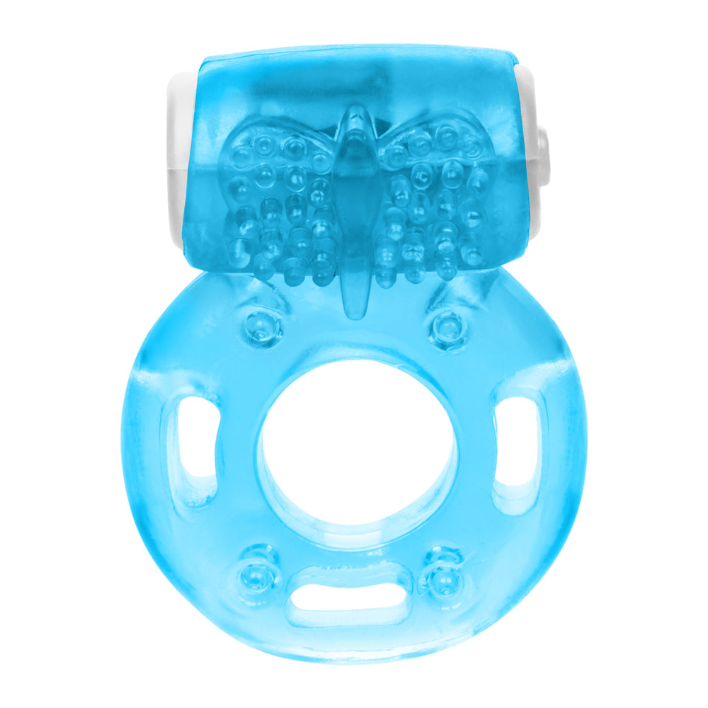 CalExotics Disposable Vibrating Cock Ring - Waterproof & Ultra Thin Design for Enhanced Pleasure - Perfect for Couples & Solo Play - Romantic Nights & Spontaneous Moments