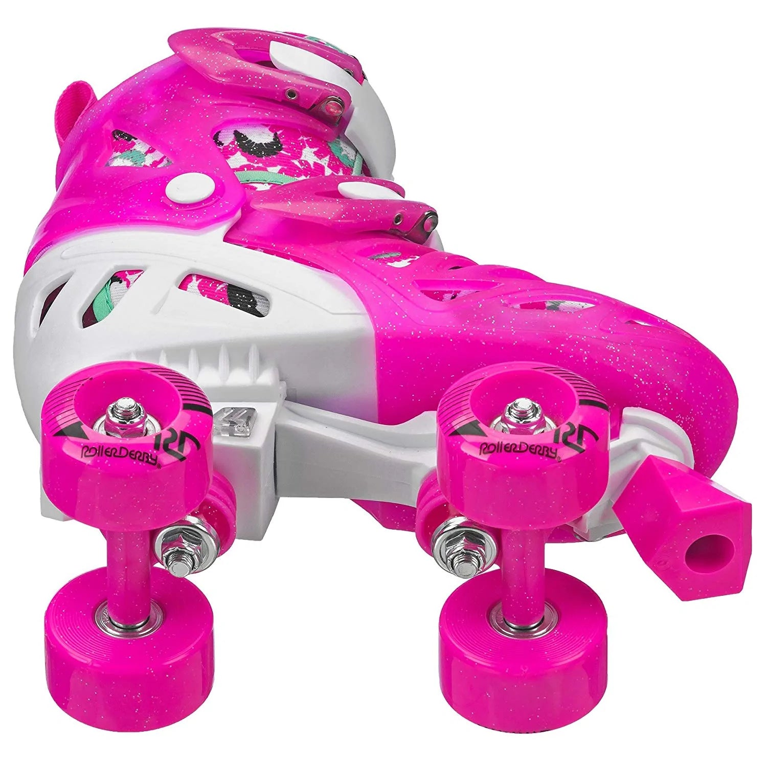 RDS Trac Star Adjustable Roller Skates for Adults - Lightweight Outdoor & Indoor Skates for Fitness, Recreation & Roller Derby (Perfect for Beginners & Advanced Skaters)