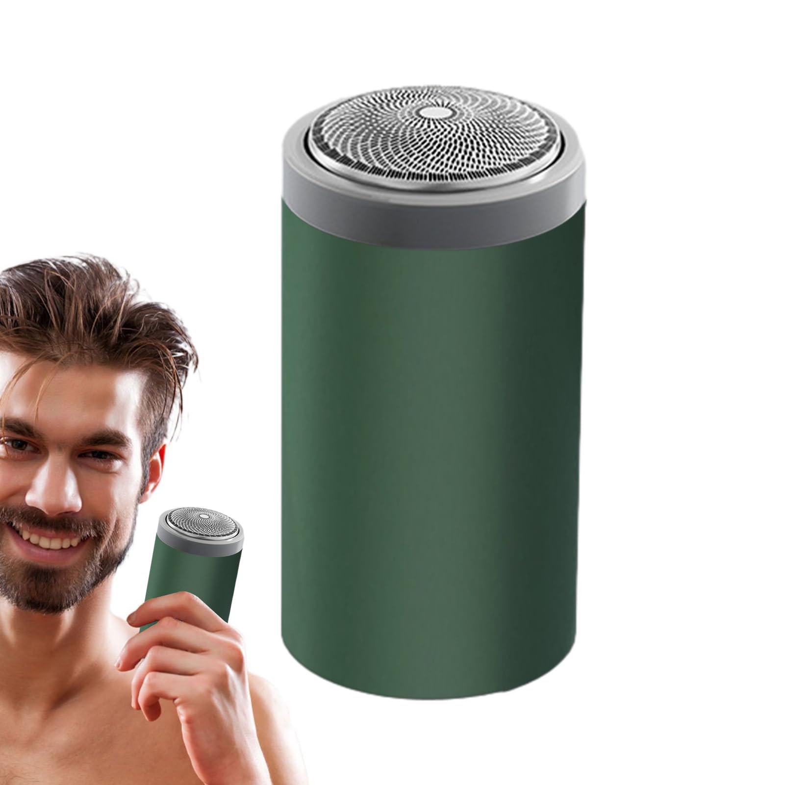 Portable Electric Shaver for Men - Smooth & Gentle Shaving, Compact & Lightweight Design - Perfect for Travel, Office & Home Use - Quick & Convenient Daily Grooming Essential