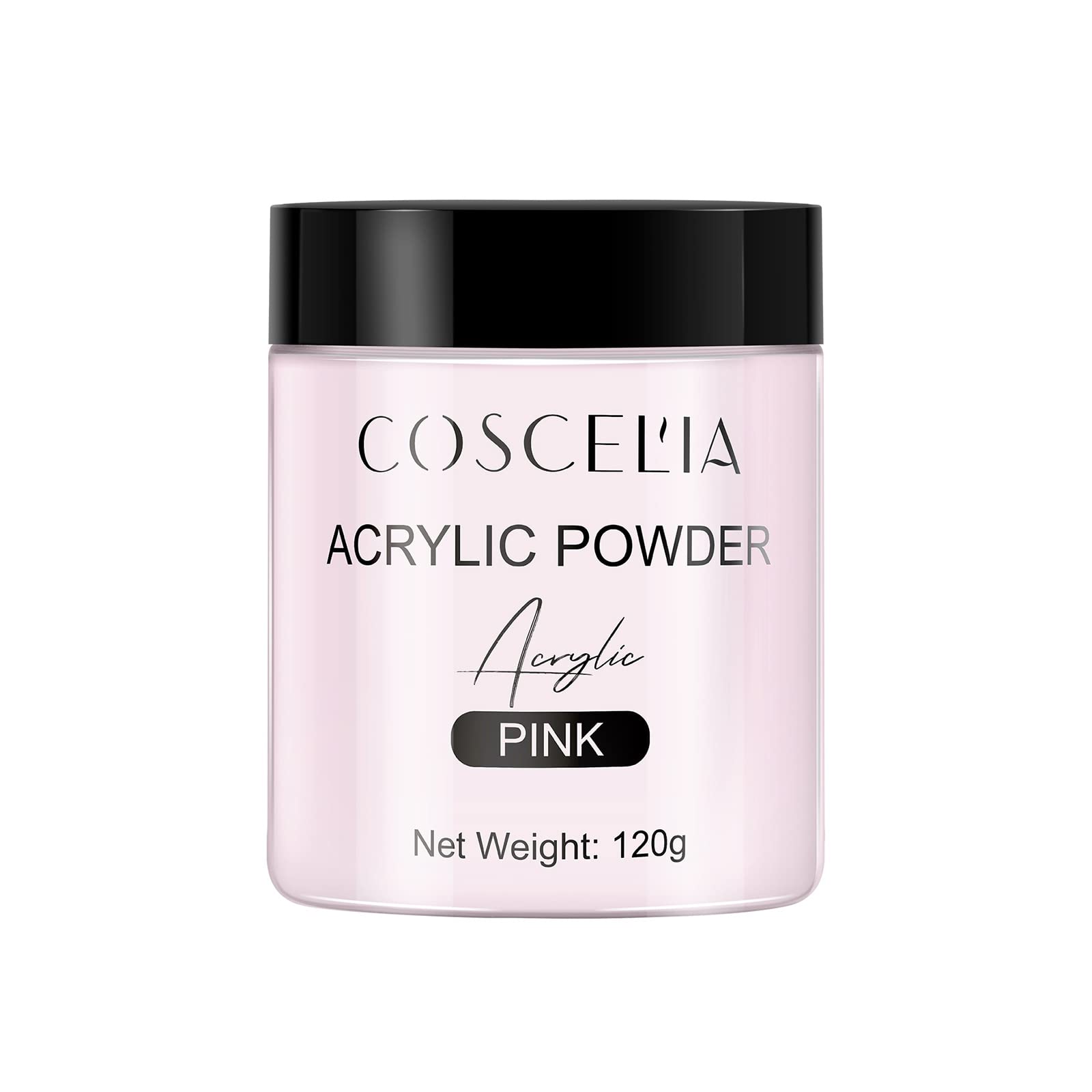120g Pink Acrylic Nail Powder - Professional Nail Extension System for French Nails, Nail Carving & Nail Art | Salon & Home Manicure Kit | Perfect for DIY Nails, Nail Salon Professionals & Special Occasions