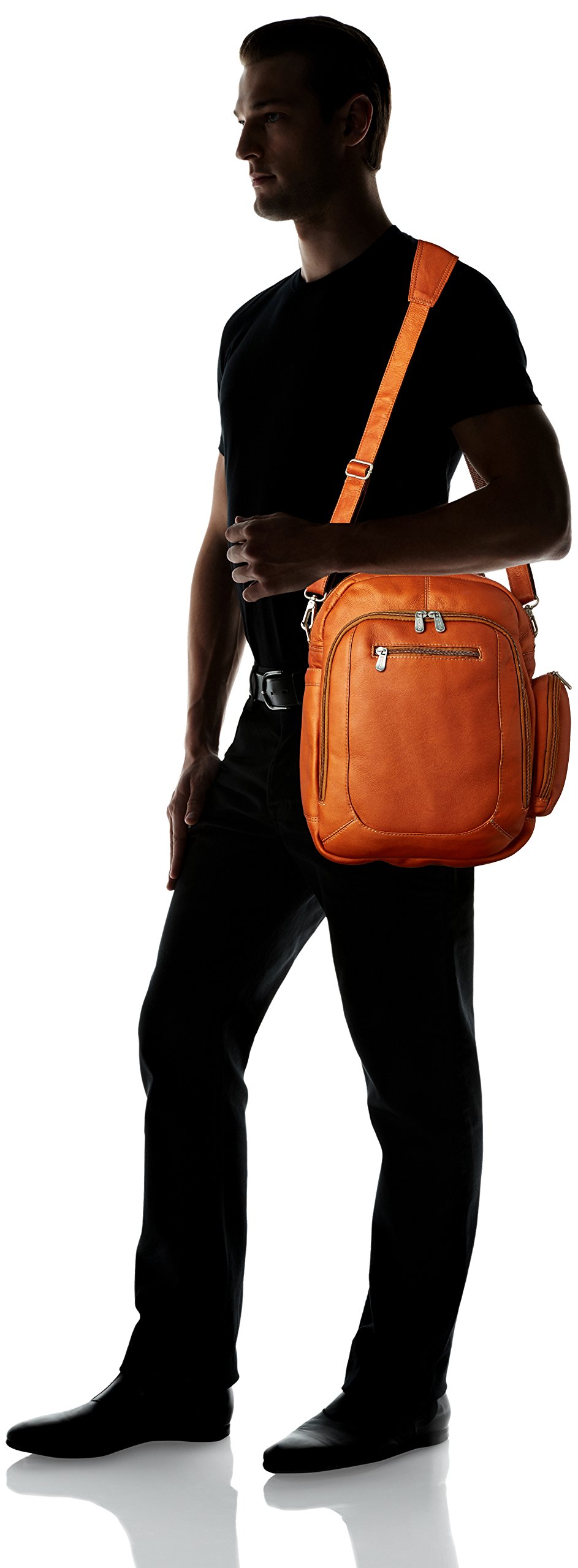Durable Laptop Backpack & Shoulder Bag for Men and Women - Waterproof Saddle Design - Perfect for Work, Travel, and School - Fits 15.6 Inch Laptops