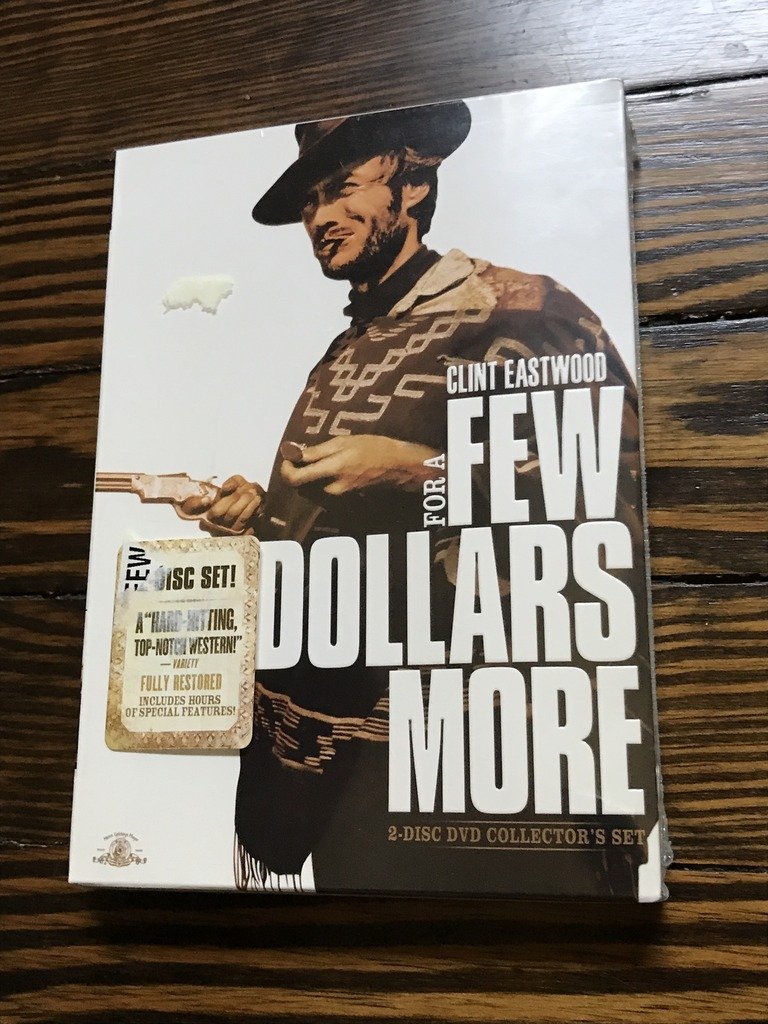 For a Few Dollars More (Two-Disc Collector's Edition) - Classic Western Movie DVD - Perfect for Movie Nights & Western Film Collections
