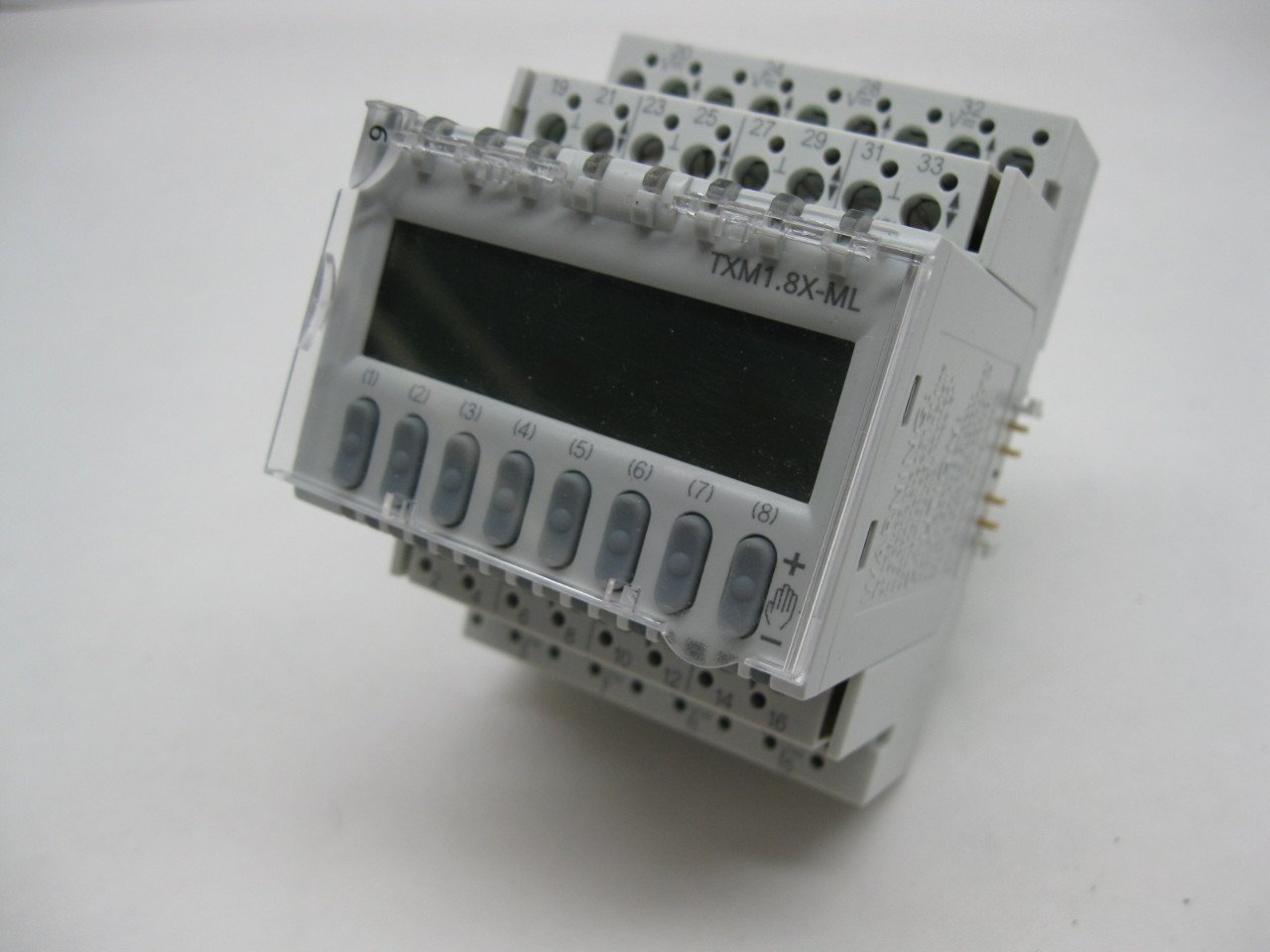 Siemens TXM1.8X-ML Analog I/O Module with LCD Display 0-10V 4-20mA 8 Points TX-IO - Industrial Automation Control for PLC Systems