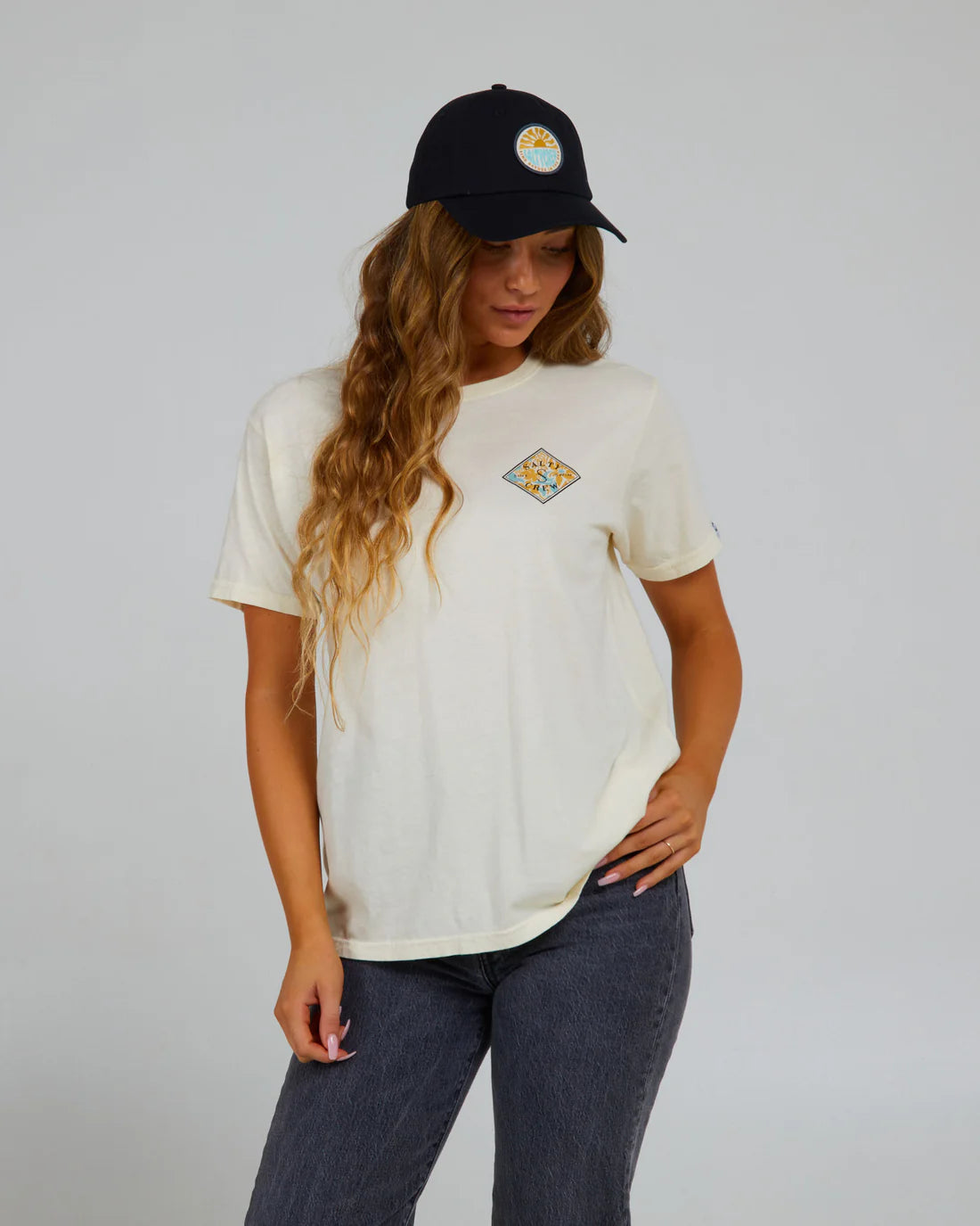 Salty Crew Sun Days Hat - UPF 50+ Sun Protection, Adjustable & Breathable for Men & Women - Perfect for Beach, Fishing & Outdoor Activities