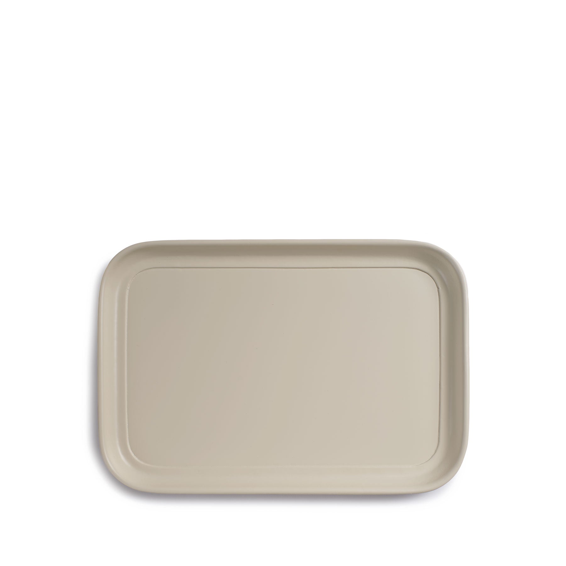 Small Bernice Tray in Almond - Elegant Serving Tray for Coffee, Jewelry & Home Decor | Perfect for Dining, Bathroom Organization & Gift Giving