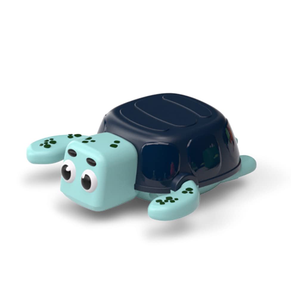 Wind Up Turtle Bath Toy - Cute Swimming Sea Turtle Water Toy for Kids, Clockwork Tortoise Bathtub & Pool Floating Toy (Blue) - Perfect for Bath Time Fun and Learning Play
