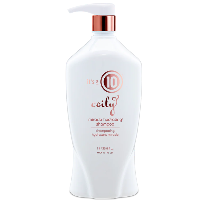 Coily Miracle Hydrating Shampoo for Curly Hair - Moisturizing & Nourishing Formula for Dry, Frizzy Hair - Perfect for Natural Hair Care & Curl Definition