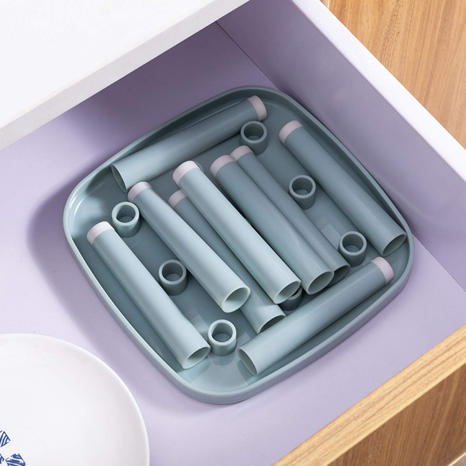 Stainless Steel Cup Drying Rack for Coffee Mugs, Tea Cups & Drinking Glasses - 9 Slot Kitchen Countertop Organizer | Perfect for Home, Bar, Restaurant & Office Dish Drying