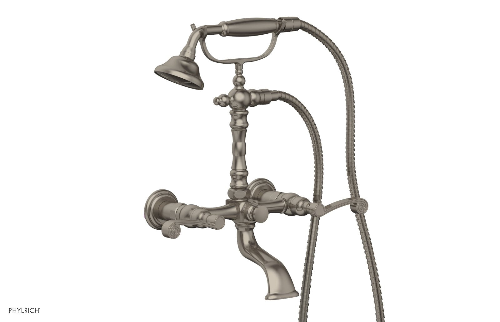 3RING Exposed Tub & Hand Shower Combo K2393-02 - Chrome Finish Bathroom Faucet for Bathtub and Shower, Perfect for Modern Home Renovation and Spa-Like Experience