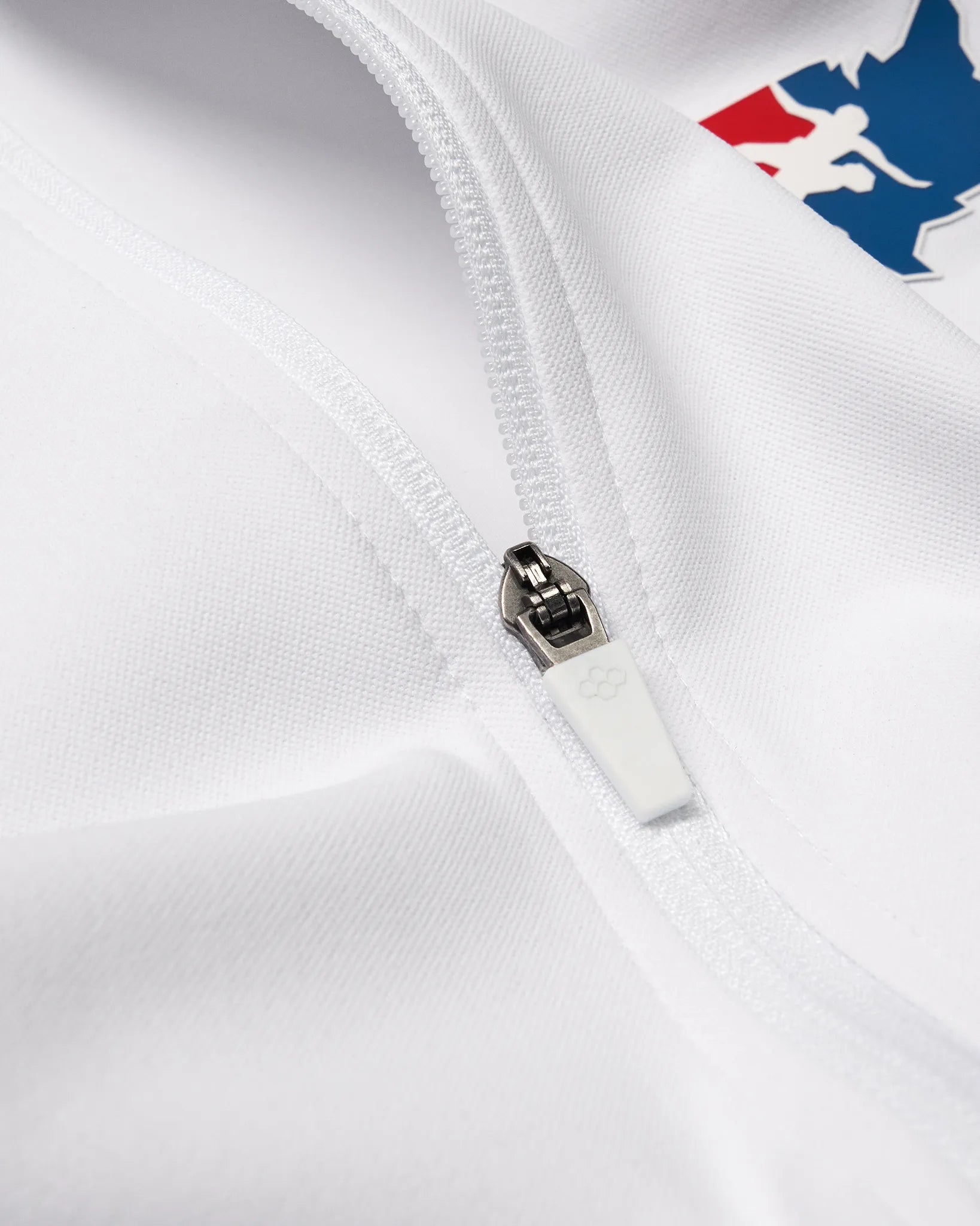 VIK USA Wrestling Chronicle Elite Jacket - White | Premium Performance Jacket for Wrestlers & Athletes | Perfect for Training, Competitions & Outdoor Sports