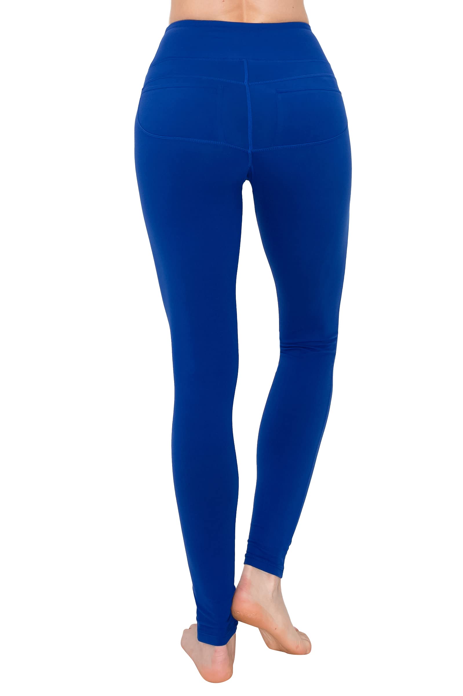 ALWAYS Pockets Yoga Pants for Women - Super Soft Stretch High Waisted Workout Leggings with Side Pockets | Perfect for Gym, Running, Yoga & Everyday Wear