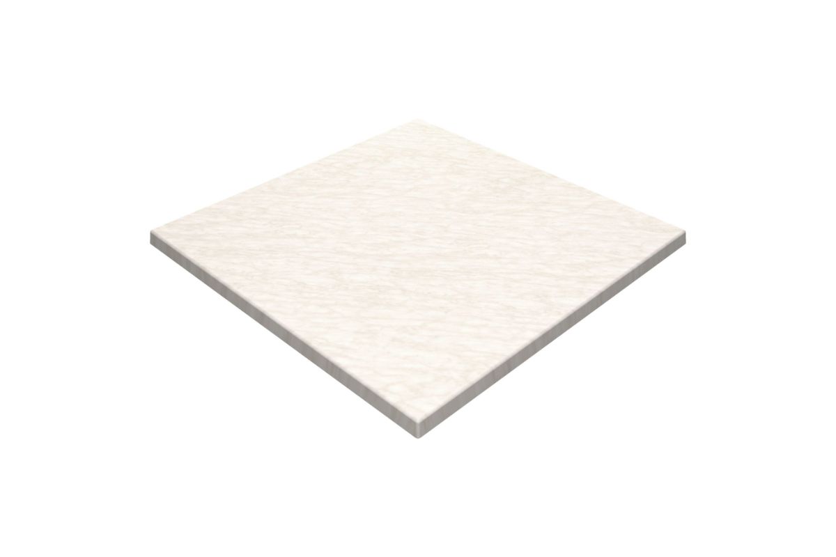 SM France Werzalit Duratop Square Table Top 800L x 800W - Durable Commercial-Grade Surface for Restaurants, Hotels, and Office Break Rooms