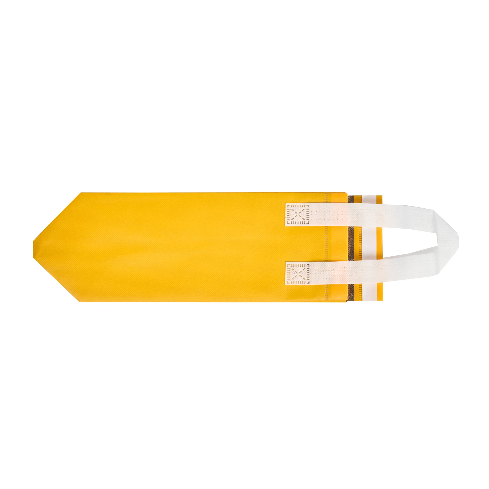 Yellow Insulated Take Out Bag - Tamper Evident Food Delivery Bags (4.75