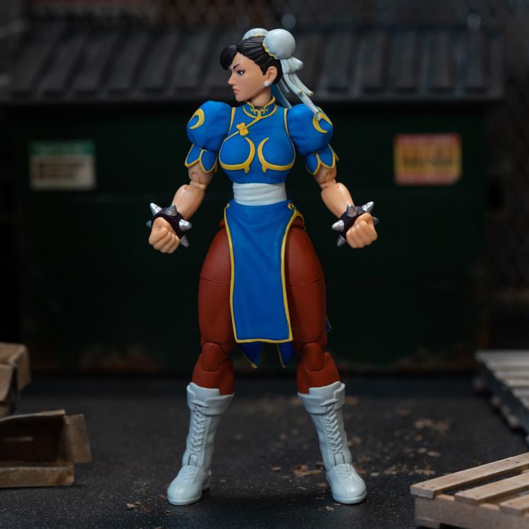Street Fighter Chun Li 1/12 Scale Collectible Action Figure - Perfect for Display, Gaming Battles & Anime Fans Collection