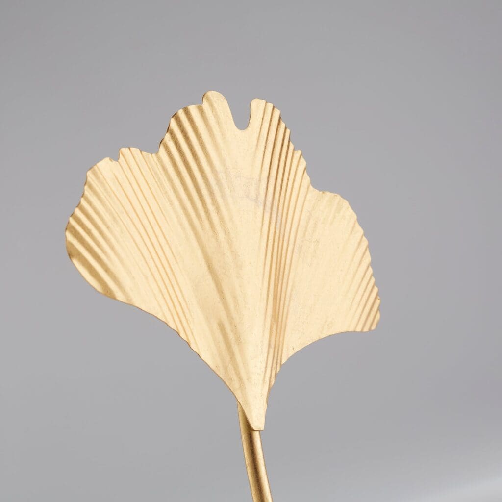 Cyan Design 11033 Palme D'Or Sculpture - Elegant Gold and Black Small Decorative Statue for Home & Office Decor