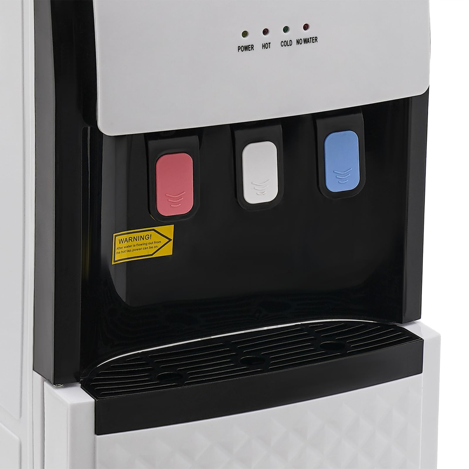 Bottom Loading Water Cooler Dispenser 500W - Hot & Cold Standing Floor Water Dispenser with Temperature Protection - Ideal for Home, Office & Apartment - Perfect for Hydration in Living Rooms, Break Rooms & Dormitories