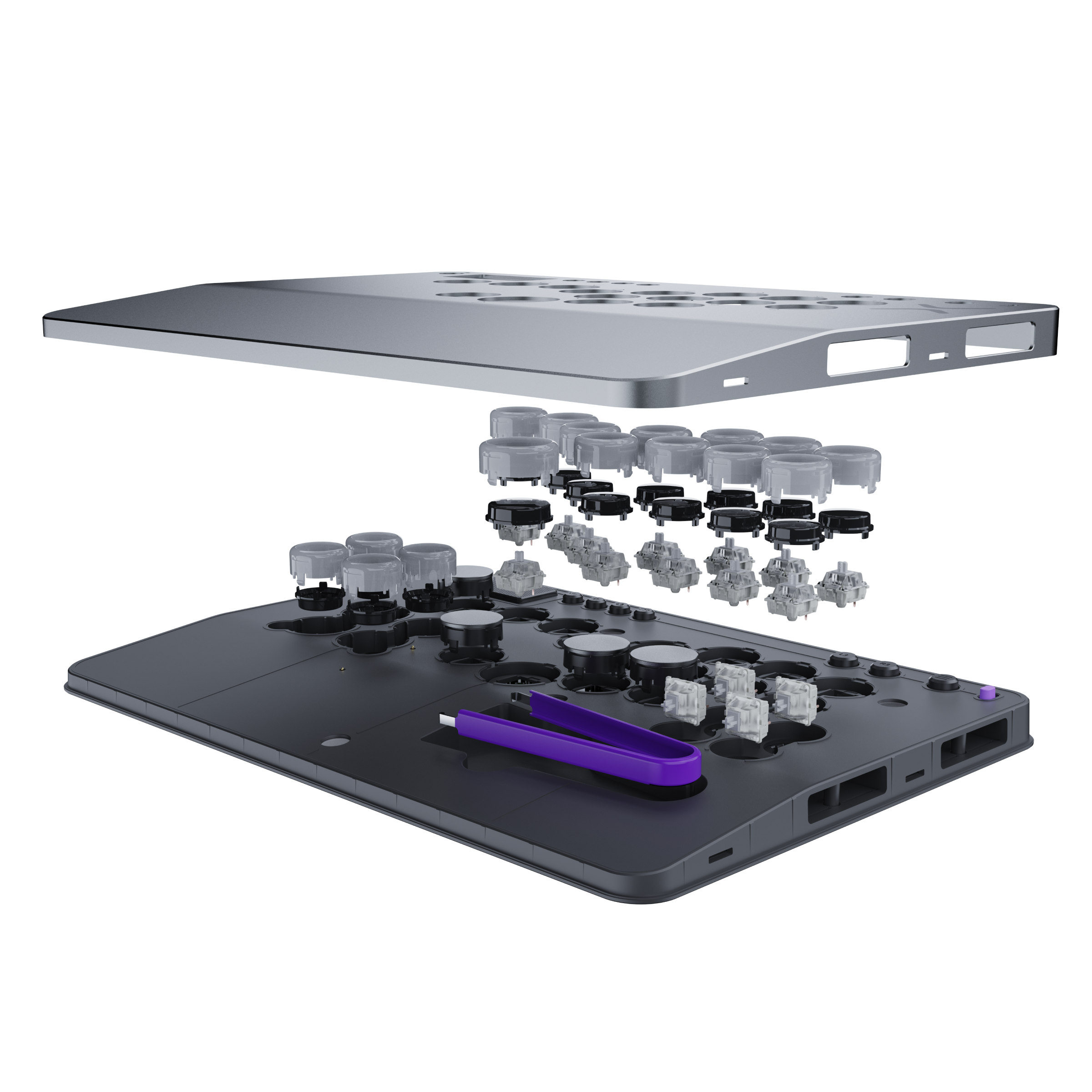 Victrix Pro KO Leverless Arcade Fight Stick for PlayStation 5, PS4 & PC - Tournament-Grade Fighting Game Controller for Street Fighter, Tekken & eSports Competitions