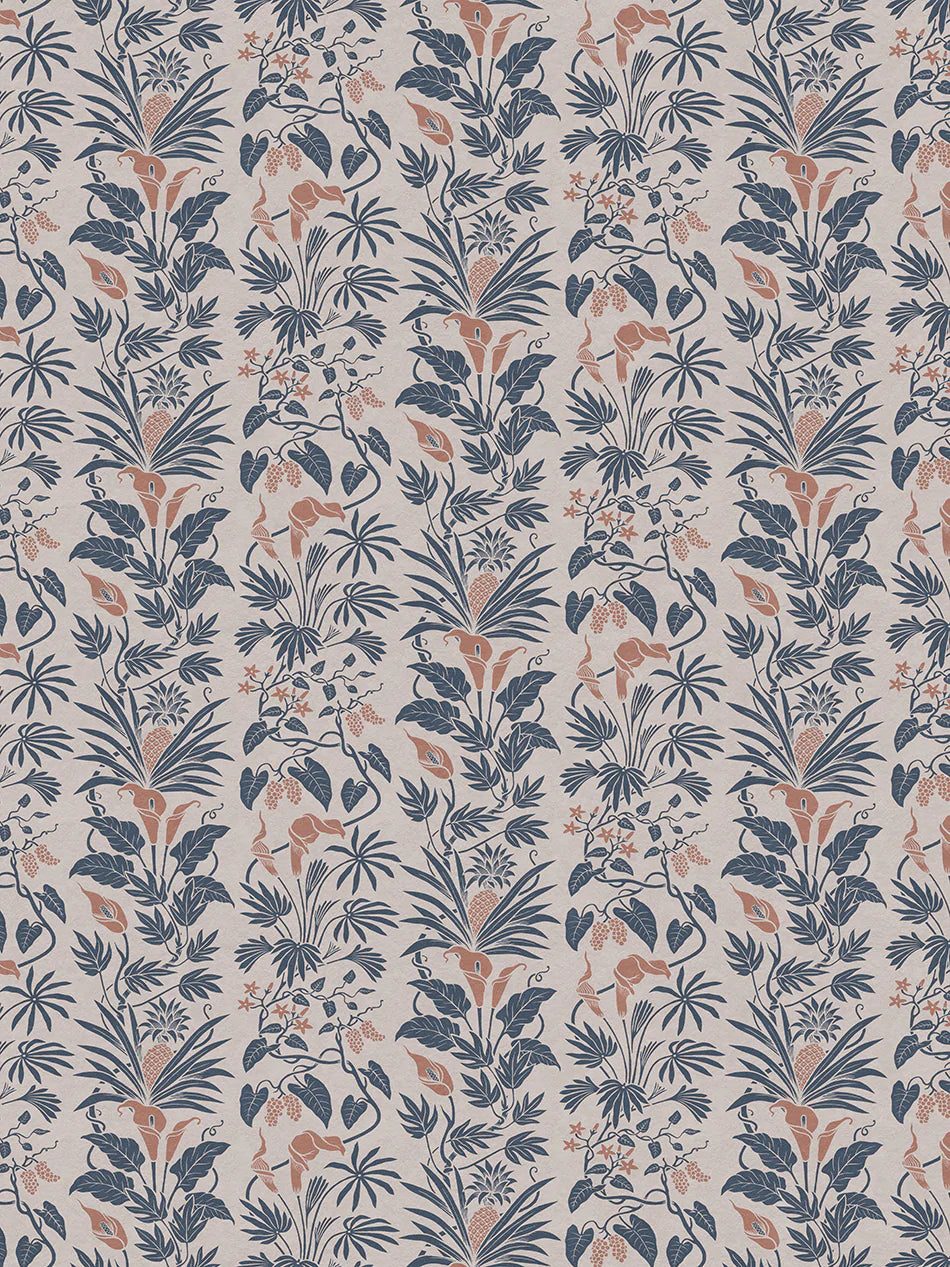 Little Botanist Wallpaper Sample - Peel & Stick Removable Wallpaper for Nursery, Bedroom, Office - Floral Botanical Design - Easy DIY Home Decor