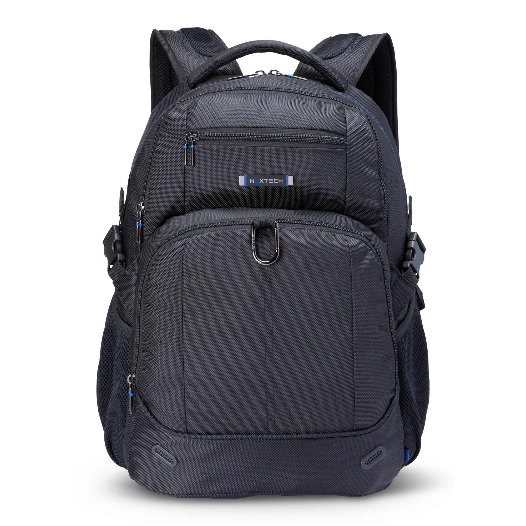 Nextech Professional Business Backpack for Men & Women - Waterproof Laptop Backpack with USB Charging Port - Perfect for Office, Travel, and Commuting