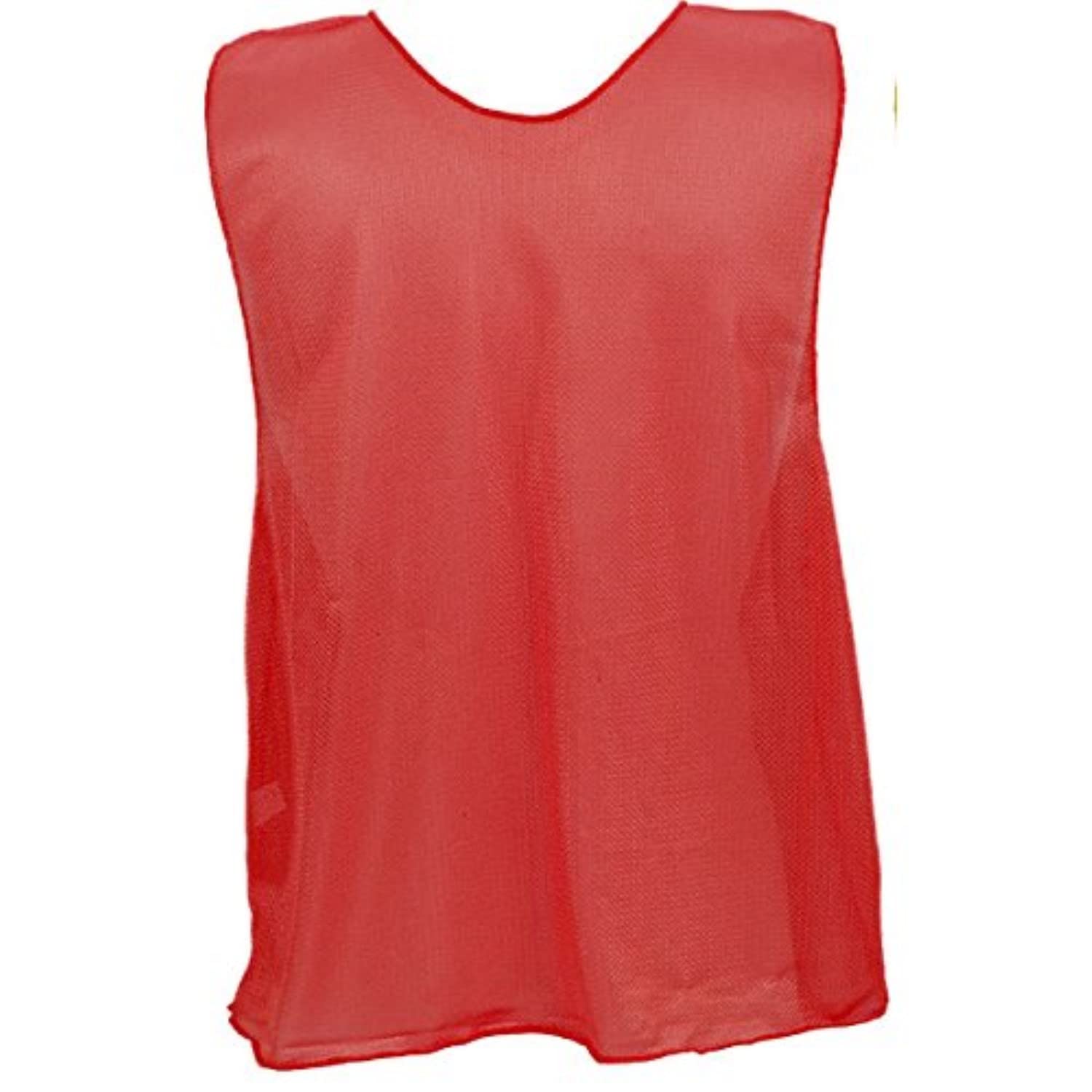 Champion Sports Solid Mesh Adult Practice Vest - Breathable Training Jersey for Football, Soccer & Basketball - Perfect for Team Sports, Gym Workouts & Outdoor Activities