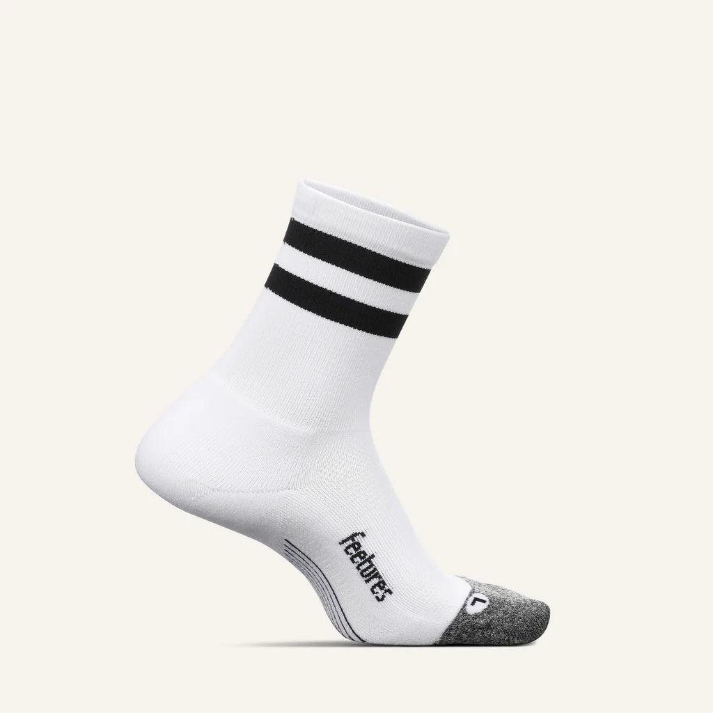 Feetures Elite Light Cushion Mini Crew Socks - Ultra Soft Running & Hiking Socks for Men & Women - Perfect for Workouts, Travel & Outdoor Adventures