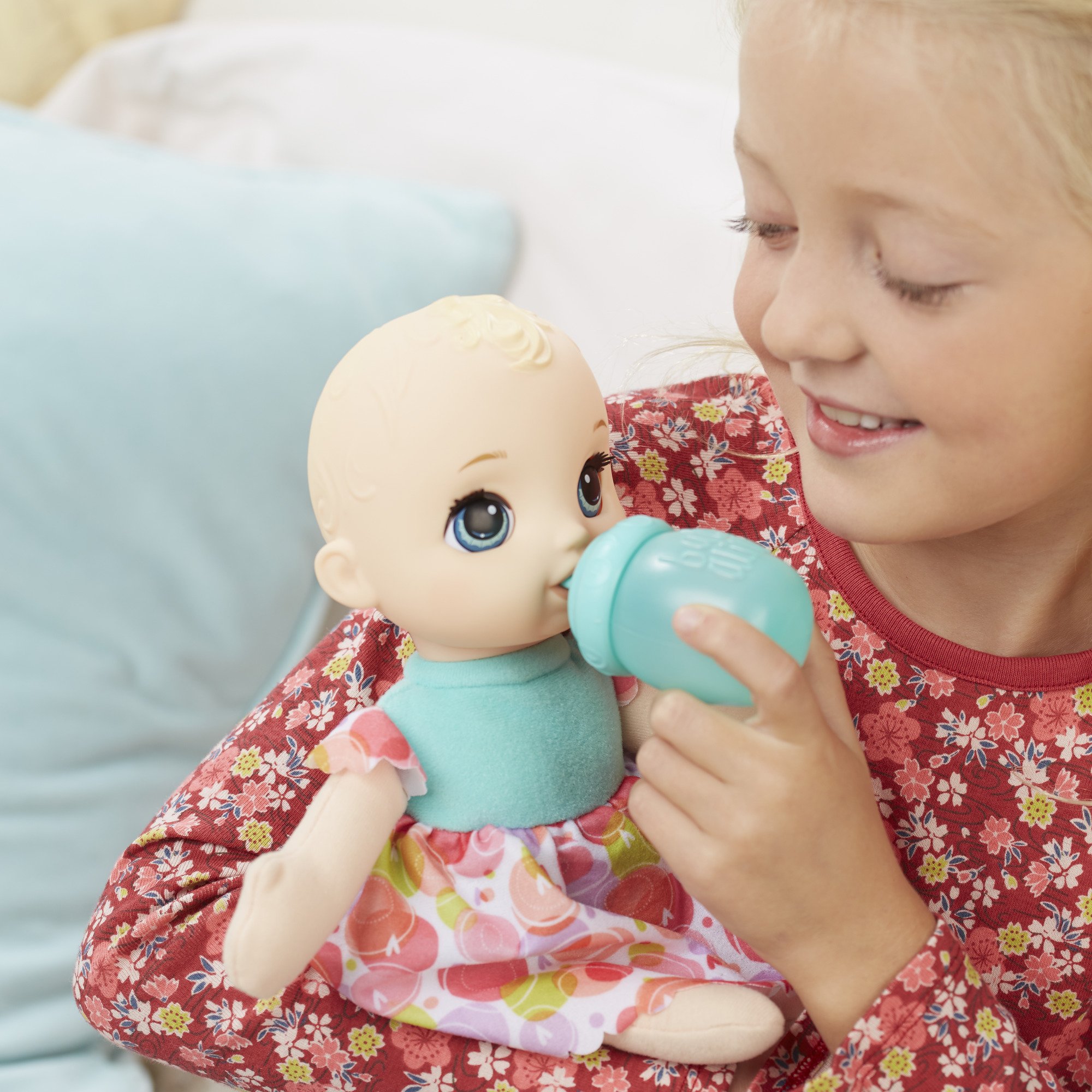 Baby Alive Blonde Doll for Toddlers - Pretend Play & Bedtime Fun